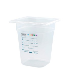 Контейнер для зберігання GN 1/6, h 20 cм, 2,8 л FoREST 241690